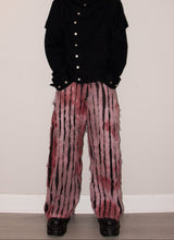 Load image into Gallery viewer, Pinstrip Denim (Cranberry)